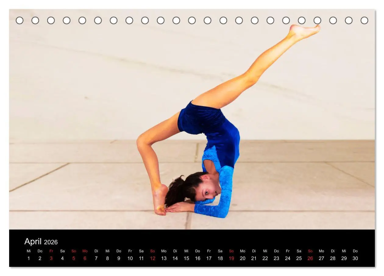 Bild: 9783457921227 | Rhythmische Sportgymnastik (Tischkalender 2026 DIN A5 quer),...