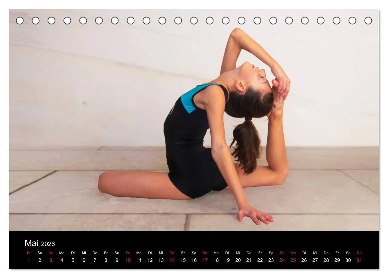 Bild: 9783457921227 | Rhythmische Sportgymnastik (Tischkalender 2026 DIN A5 quer),...