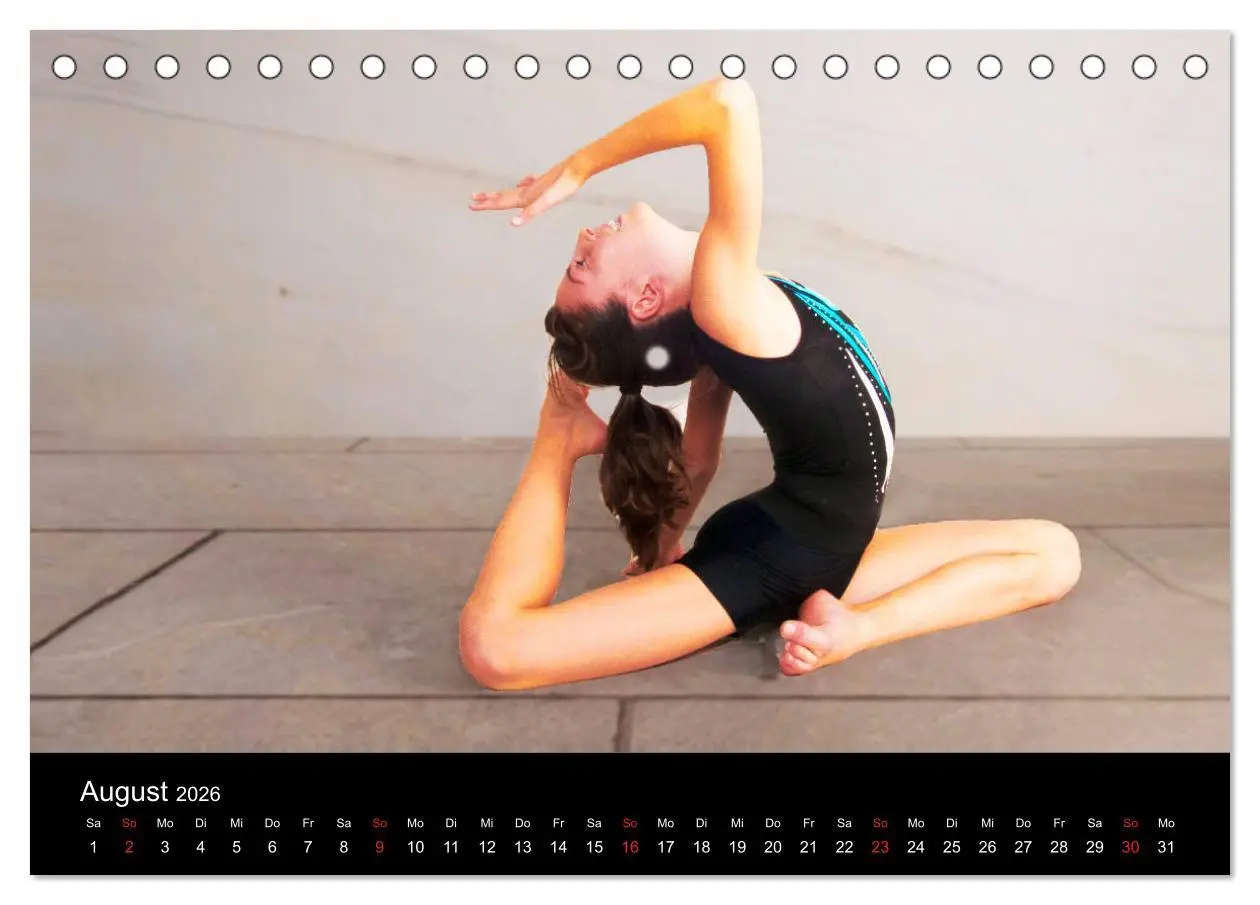 Bild: 9783457921227 | Rhythmische Sportgymnastik (Tischkalender 2026 DIN A5 quer),...