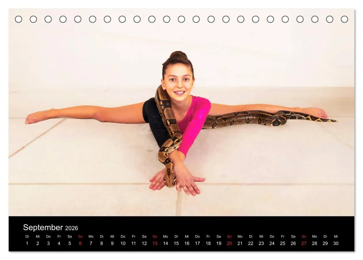 Bild: 9783457921227 | Rhythmische Sportgymnastik (Tischkalender 2026 DIN A5 quer),...