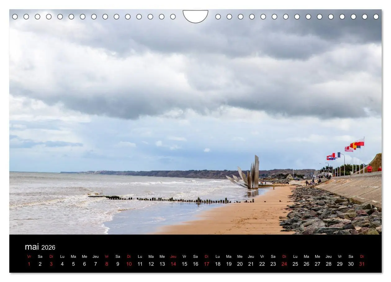 Bild: 9783516561227 | Normandie et Bretagne (Calendrier mural 2026 DIN A4 vertical),...