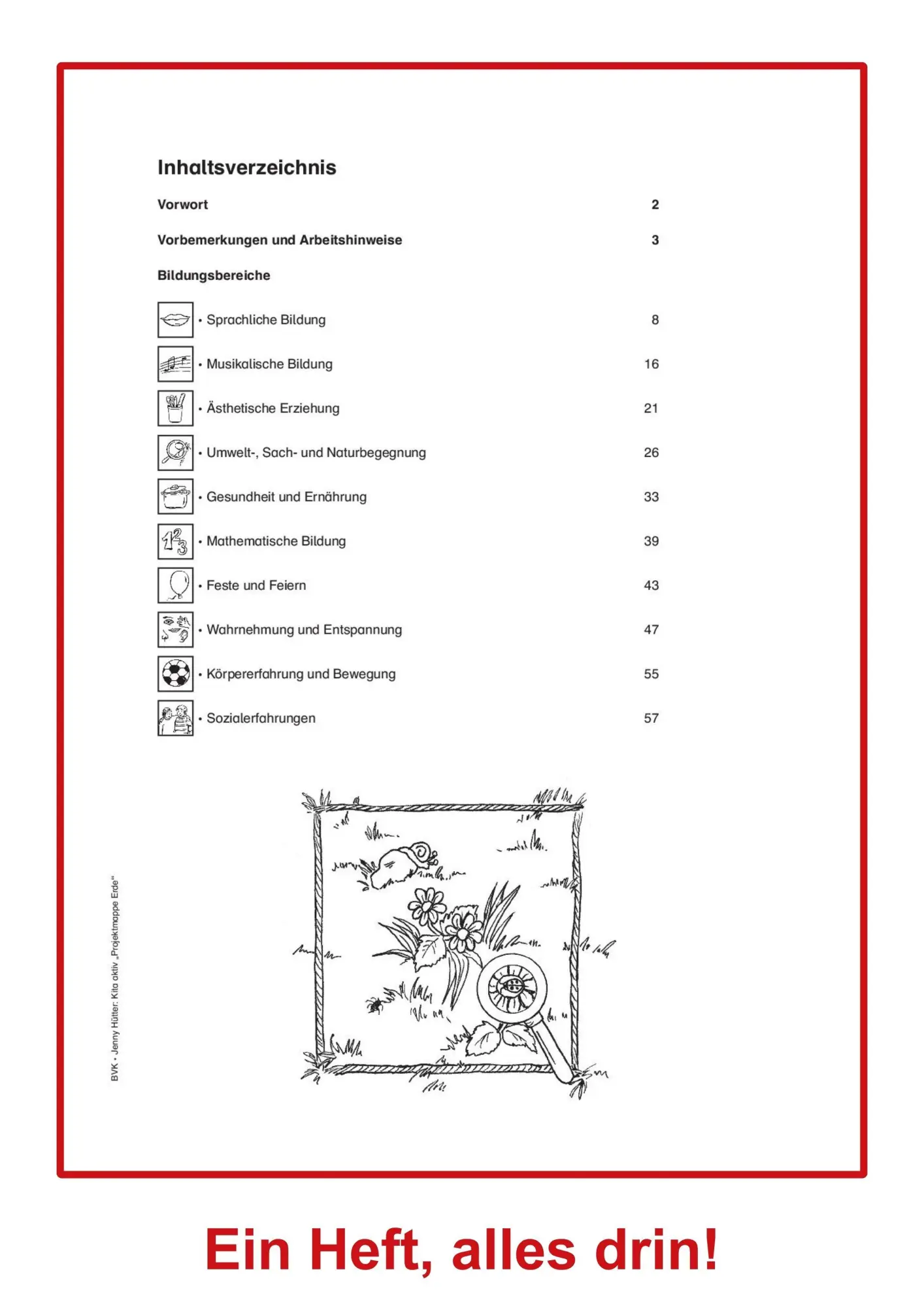 Bild: 9783867401227 | Kita Aktiv "Projektmappe Erde" | Jennifer Hütter | Broschüre | 60 S.