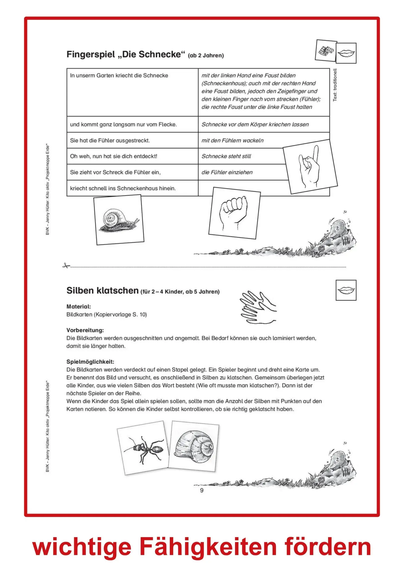 Bild: 9783867401227 | Kita Aktiv "Projektmappe Erde" | Jennifer Hütter | Broschüre | 60 S.