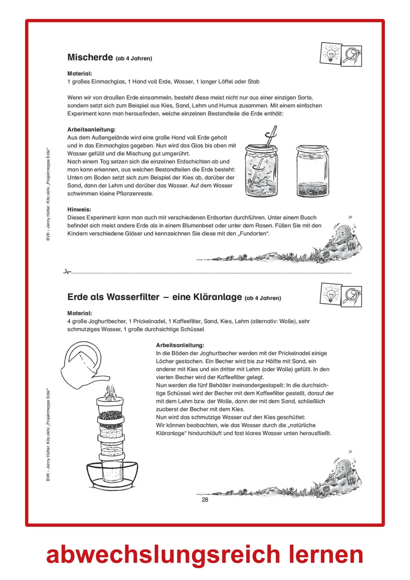 Bild: 9783867401227 | Kita Aktiv "Projektmappe Erde" | Jennifer Hütter | Broschüre | 60 S.