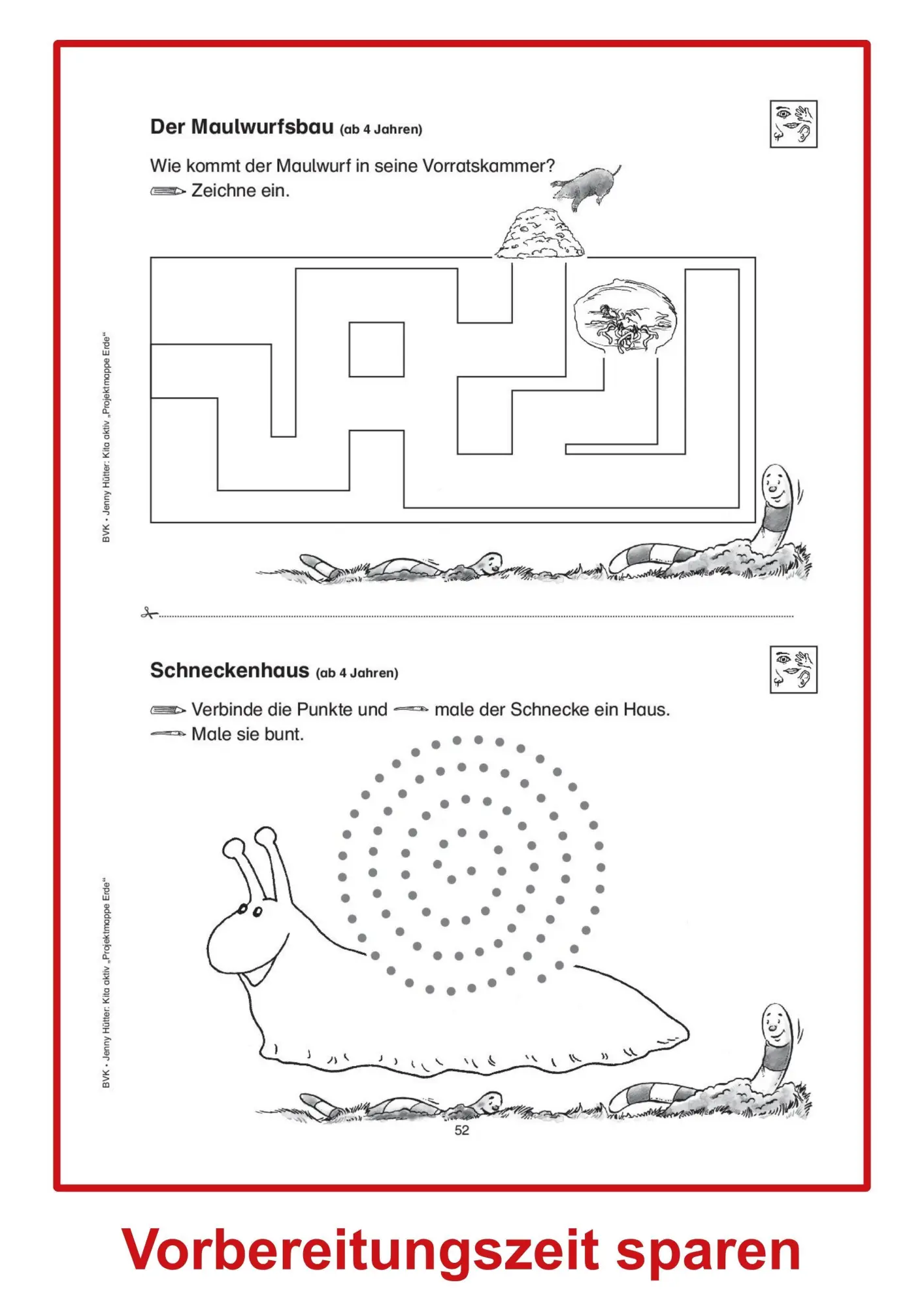 Bild: 9783867401227 | Kita Aktiv "Projektmappe Erde" | Jennifer Hütter | Broschüre | 60 S.