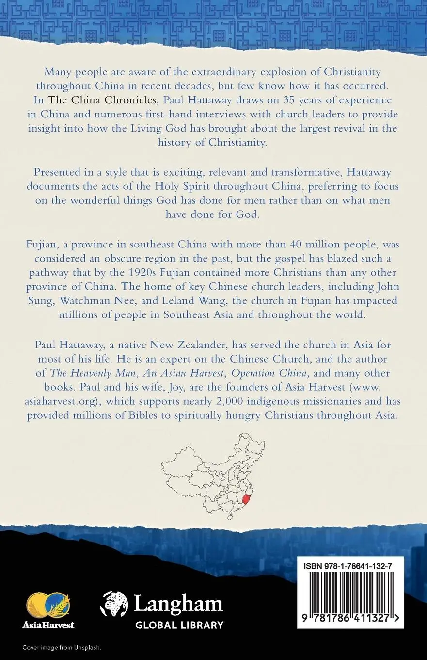 Rückseite: 9781786411327 | Fujian | The Blessed Province | Paul Hattaway | Taschenbuch | Englisch
