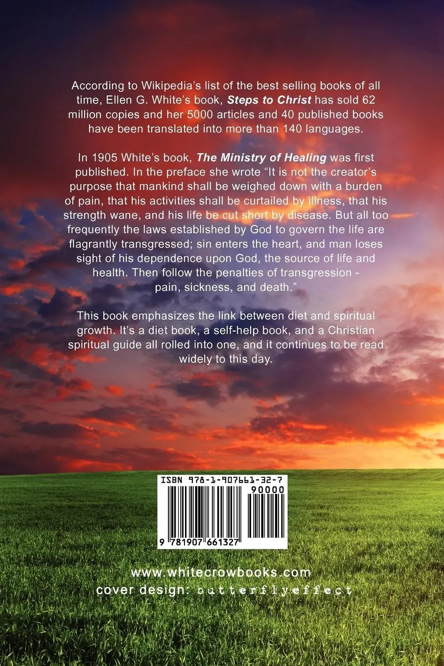 Rückseite: 9781907661327 | The Ministry of Healing | Ellen G. White | Taschenbuch | Englisch