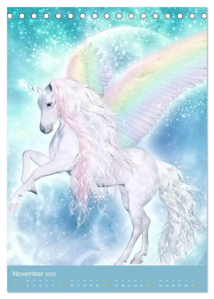 Bild: 9783435991327 | Fantasy Lichtwesen (Tischkalender 2025 DIN A5 hoch), CALVENDO...