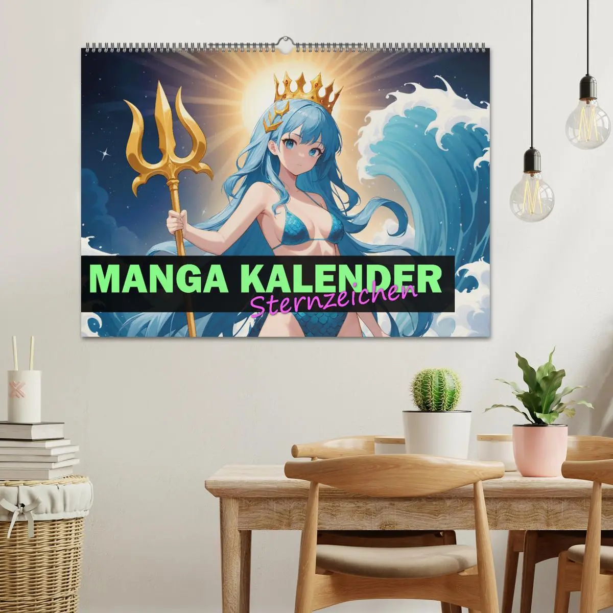 Bild: 9783457391327 | Manga Kalender Sternzeichen (Wandkalender 2026 DIN A2 quer),...