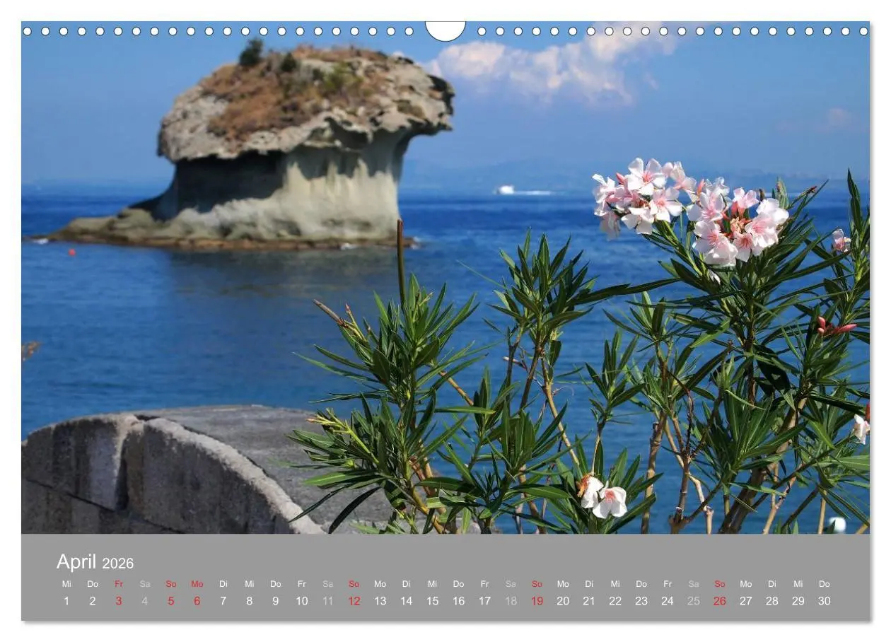 Bild: 9783516001327 | Ischia, die grüne Insel (Wandkalender 2026 DIN A3 quer), CALVENDO...