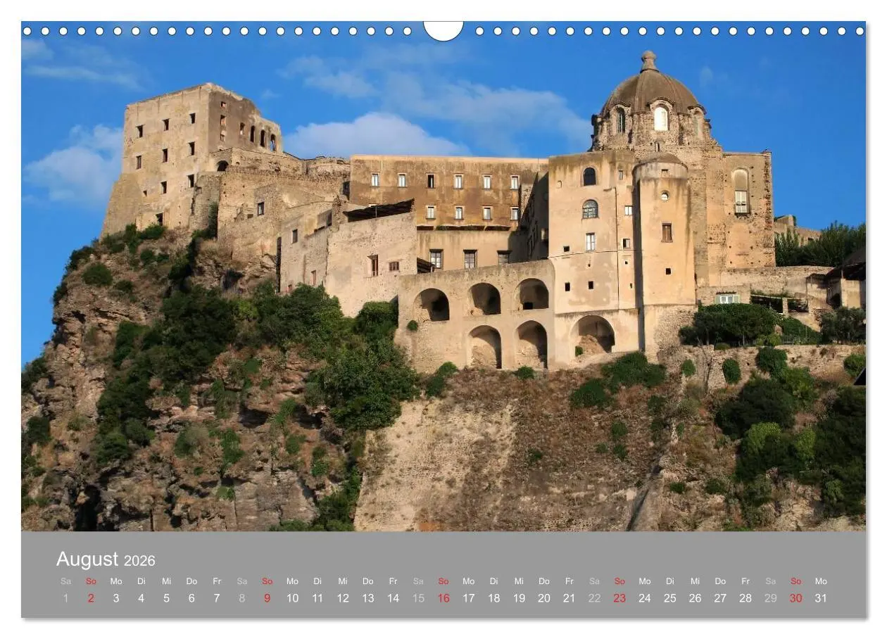 Bild: 9783516001327 | Ischia, die grüne Insel (Wandkalender 2026 DIN A3 quer), CALVENDO...