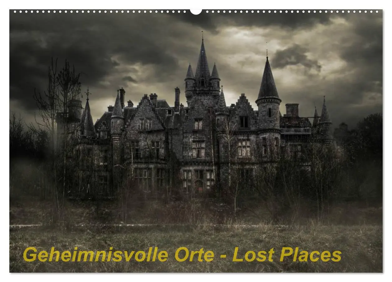 Cover: 9783516171327 | Geheimnisvolle Orte - Lost Places (Wandkalender 2026 DIN A2 quer),...