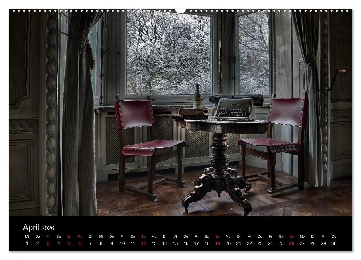 Bild: 9783516171327 | Geheimnisvolle Orte - Lost Places (Wandkalender 2026 DIN A2 quer),...