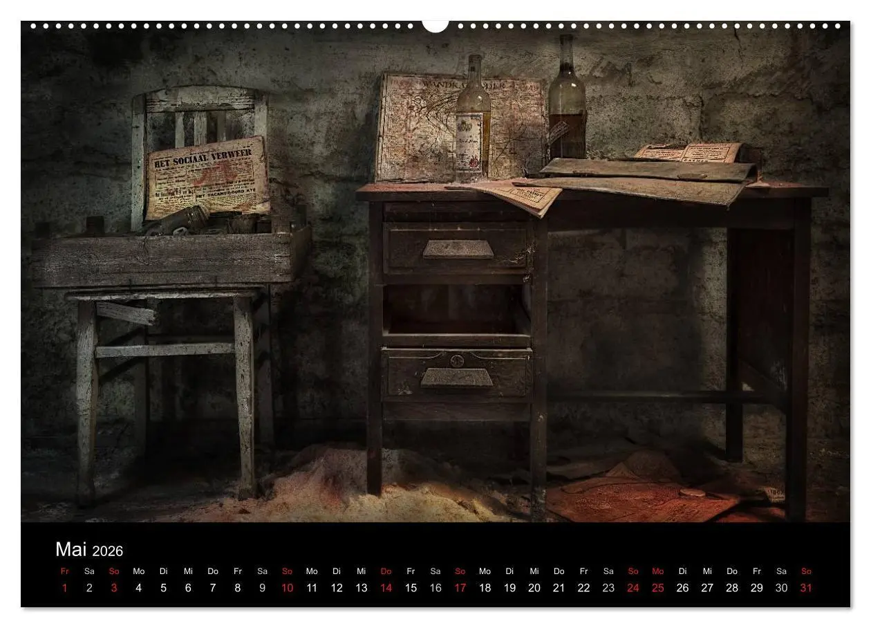 Bild: 9783516171327 | Geheimnisvolle Orte - Lost Places (Wandkalender 2026 DIN A2 quer),...