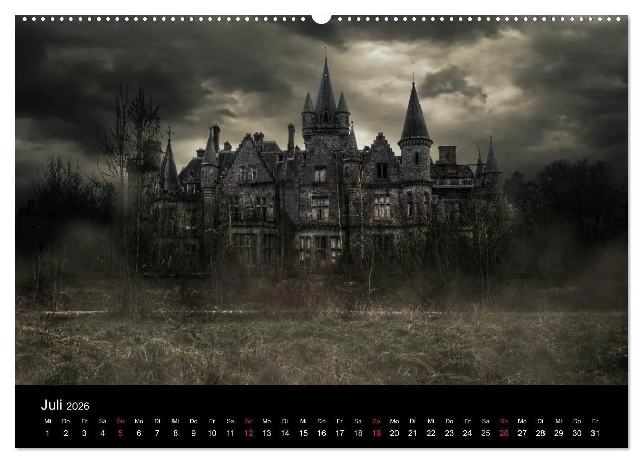 Bild: 9783516171327 | Geheimnisvolle Orte - Lost Places (Wandkalender 2026 DIN A2 quer),...