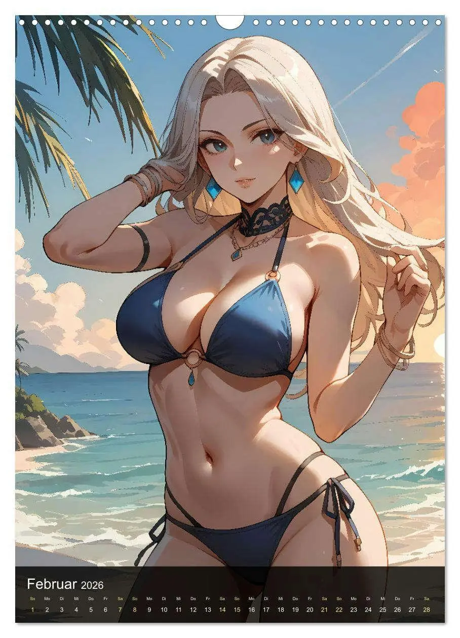 Bild: 9783516241327 | Manga Beauties - 12 Schönheiten im Manga-Stil (Wandkalender 2026...