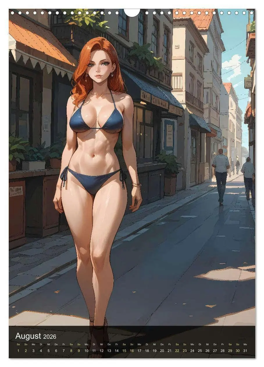 Bild: 9783516241327 | Manga Beauties - 12 Schönheiten im Manga-Stil (Wandkalender 2026...