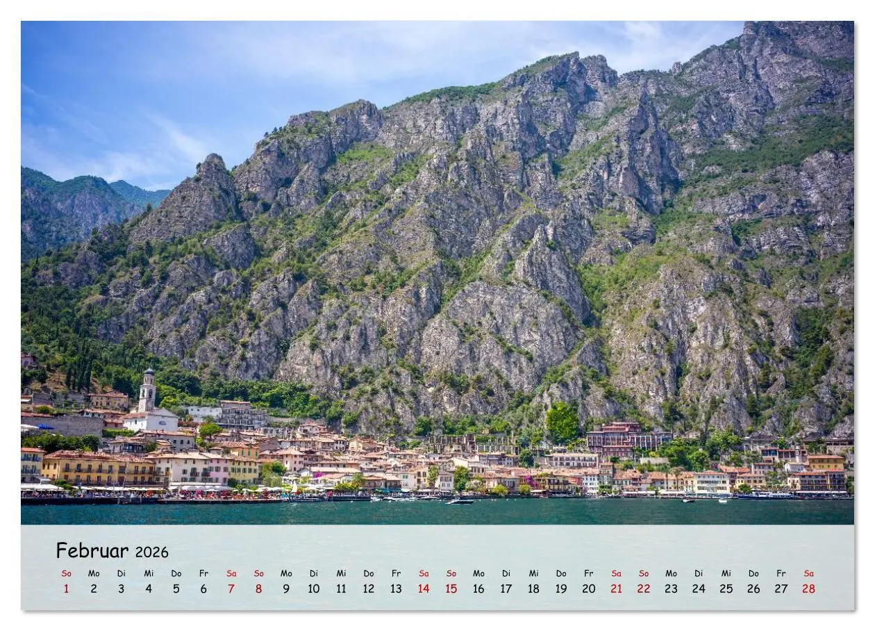 Bild: 9783516621327 | Limone sul Garda - Traumhaftes Städtchen am Gardasee (Wandkalender...