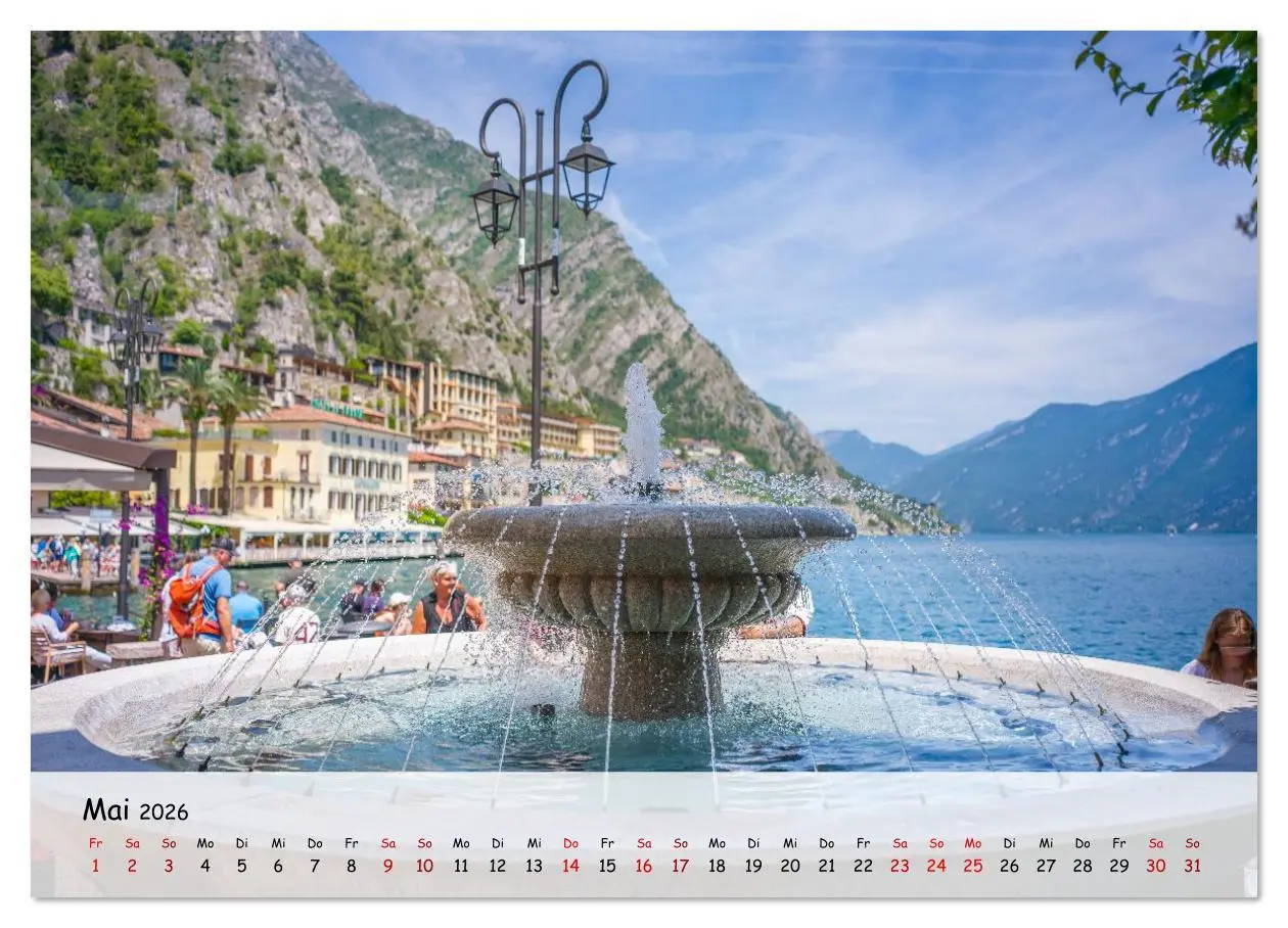 Bild: 9783516621327 | Limone sul Garda - Traumhaftes Städtchen am Gardasee (Wandkalender...
