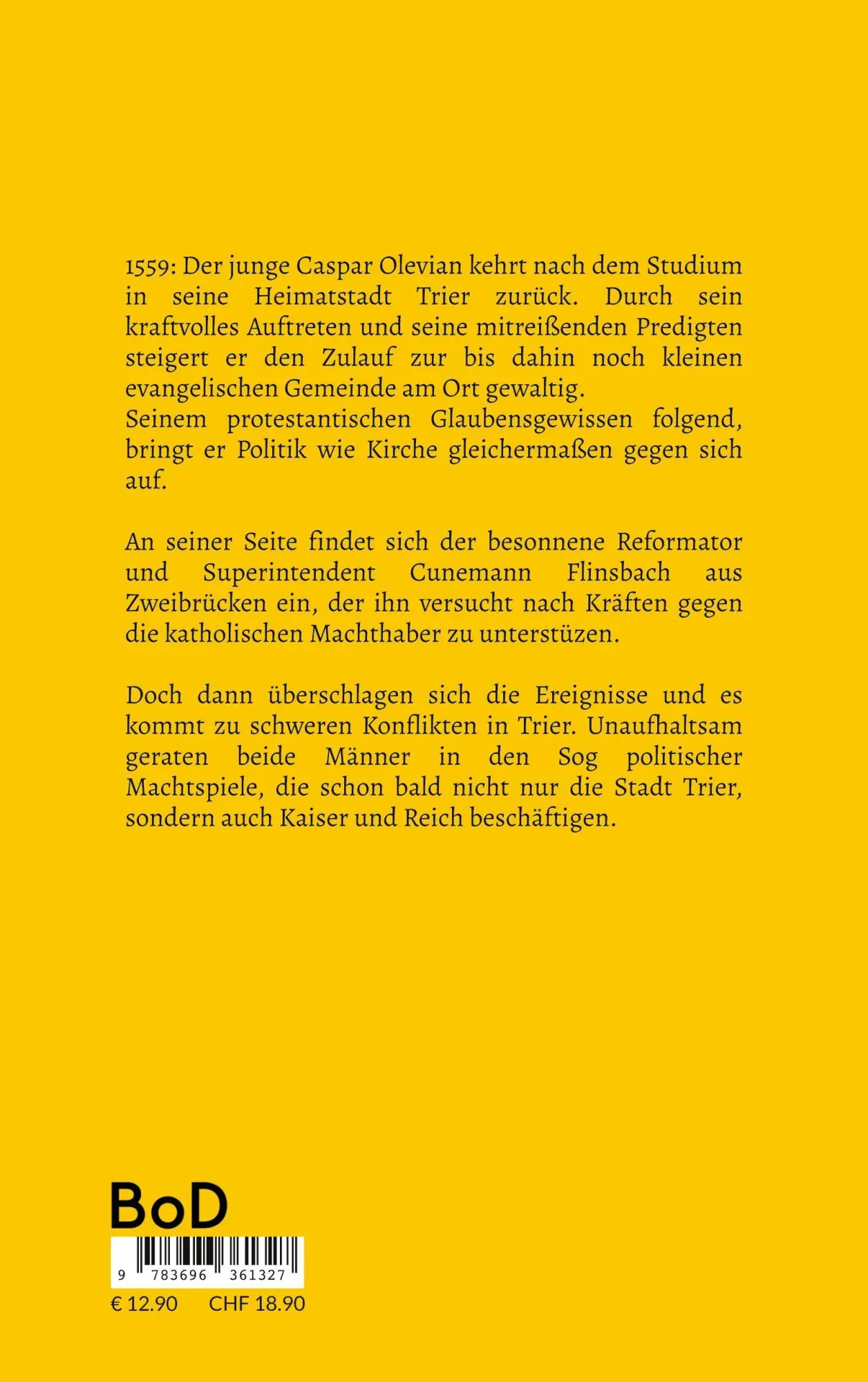 Rückseite: 9783696361327 | Flinsbach und Olevian | Andreas Mühling | Taschenbuch | 106 S. | 2026