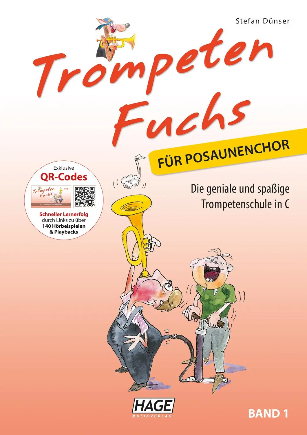 Trompeten Fuchs für Posaunenchor Band 1Bd1 - Stefan Dünser Kartoniert (TB)