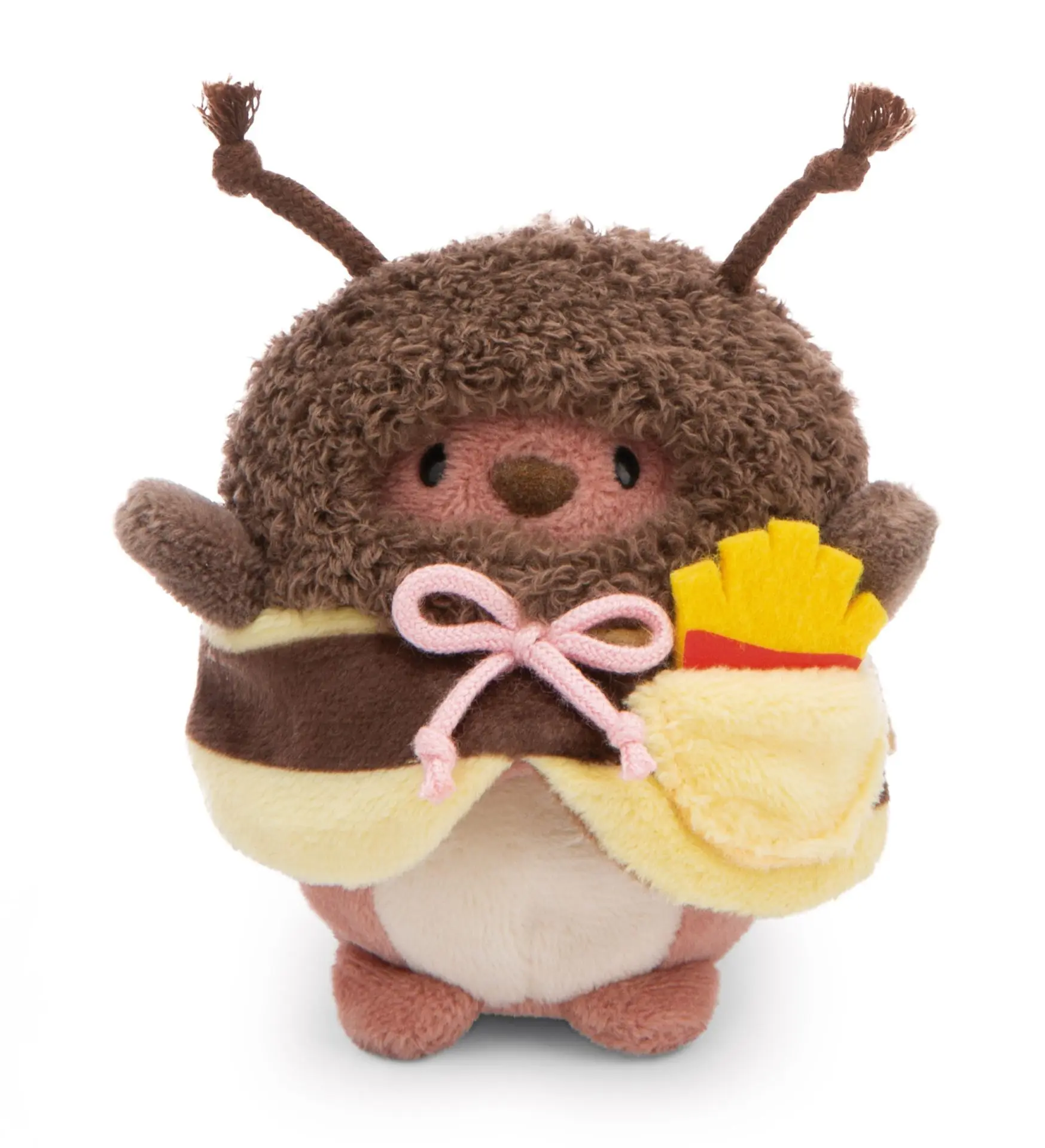 Cover: 4012390611427 | Nici 61142 Set Kuscheltier Bär Nomo 8cm mit Pommes u. | mymochi