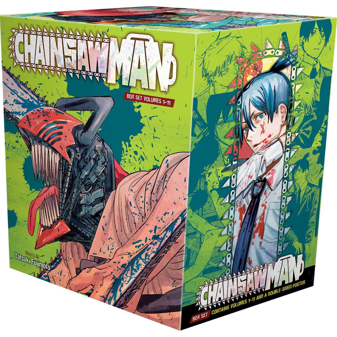 Cover: 9781974741427 | Chainsaw Man Box Set | Includes Volumes 1-11 | Tatsuki Fujimoto | Buch