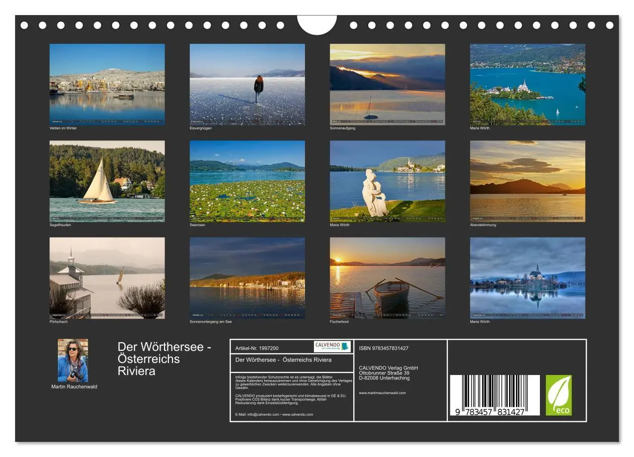 Bild: 9783457831427 | Der Wörthersee - Österreichs Riviera (Wandkalender 2026 DIN A4...