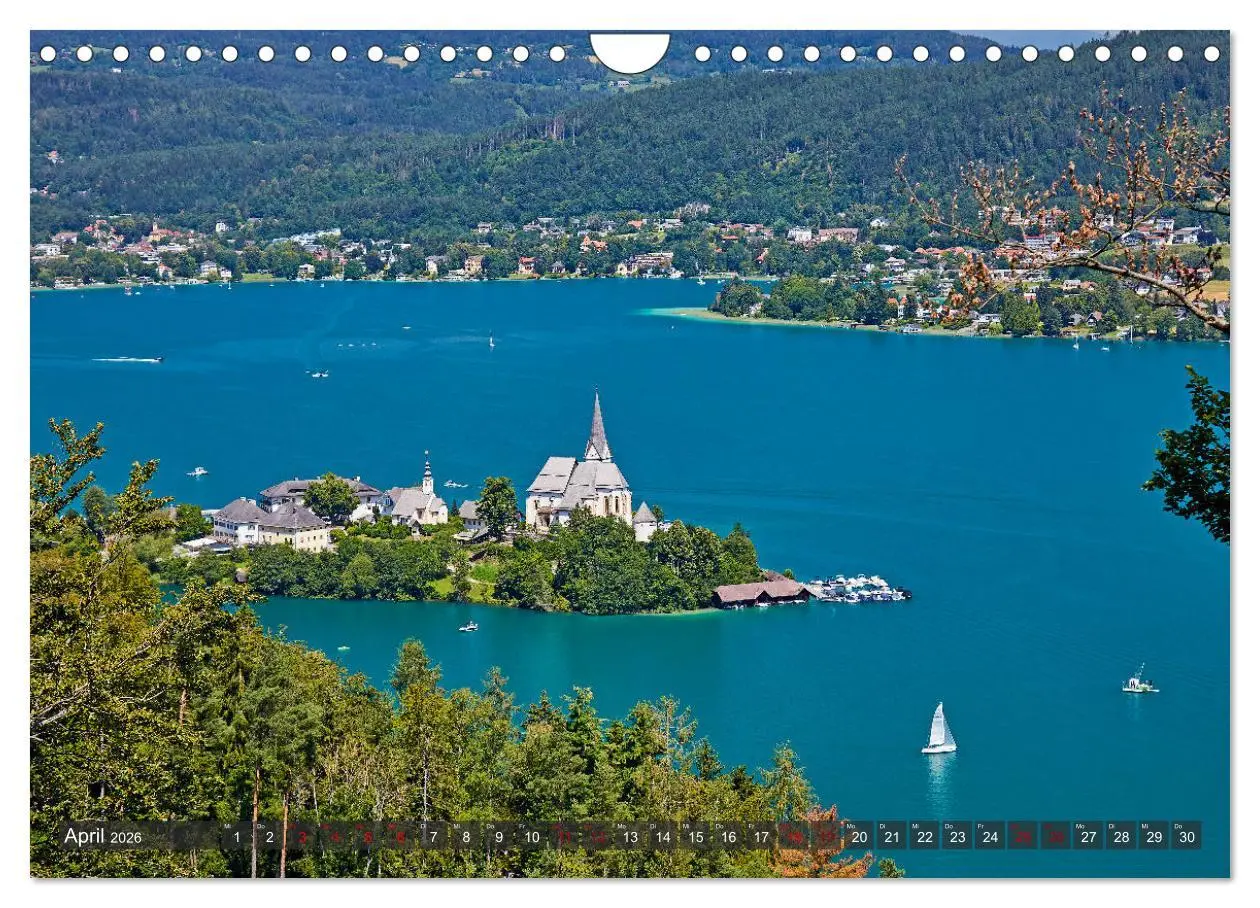 Bild: 9783457831427 | Der Wörthersee - Österreichs Riviera (Wandkalender 2026 DIN A4...