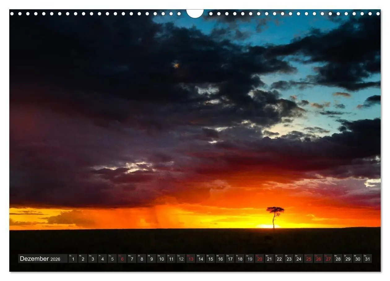 Bild: 9783516161427 | Kenia 2026 (Wandkalender 2026 DIN A3 quer), CALVENDO Monatskalender