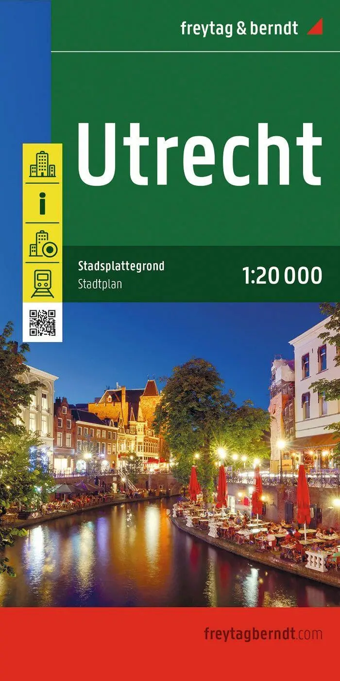 Cover: 9783707921427 | Utrecht, Stadtplan 1:20.000, freytag &amp; berndt | (Land-)Karte | Deutsch