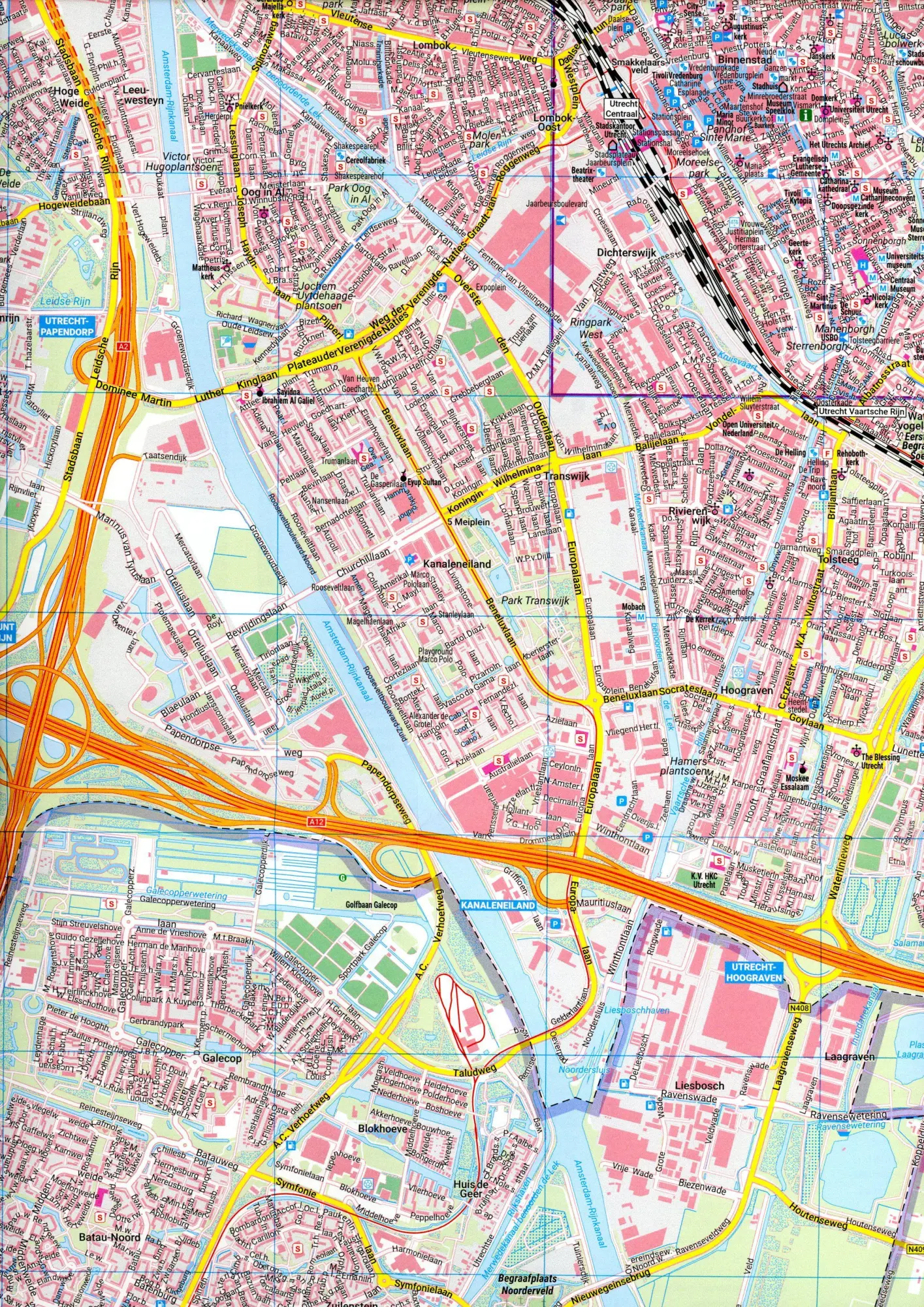 Bild: 9783707921427 | Utrecht, Stadtplan 1:20.000, freytag &amp; berndt | (Land-)Karte | Deutsch