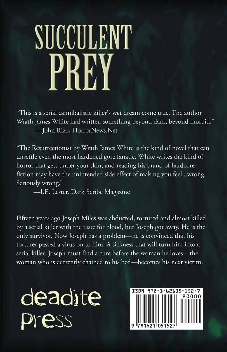 Rückseite: 9781621051527 | Succulent Prey | Wrath James White | Taschenbuch | Englisch | 2019