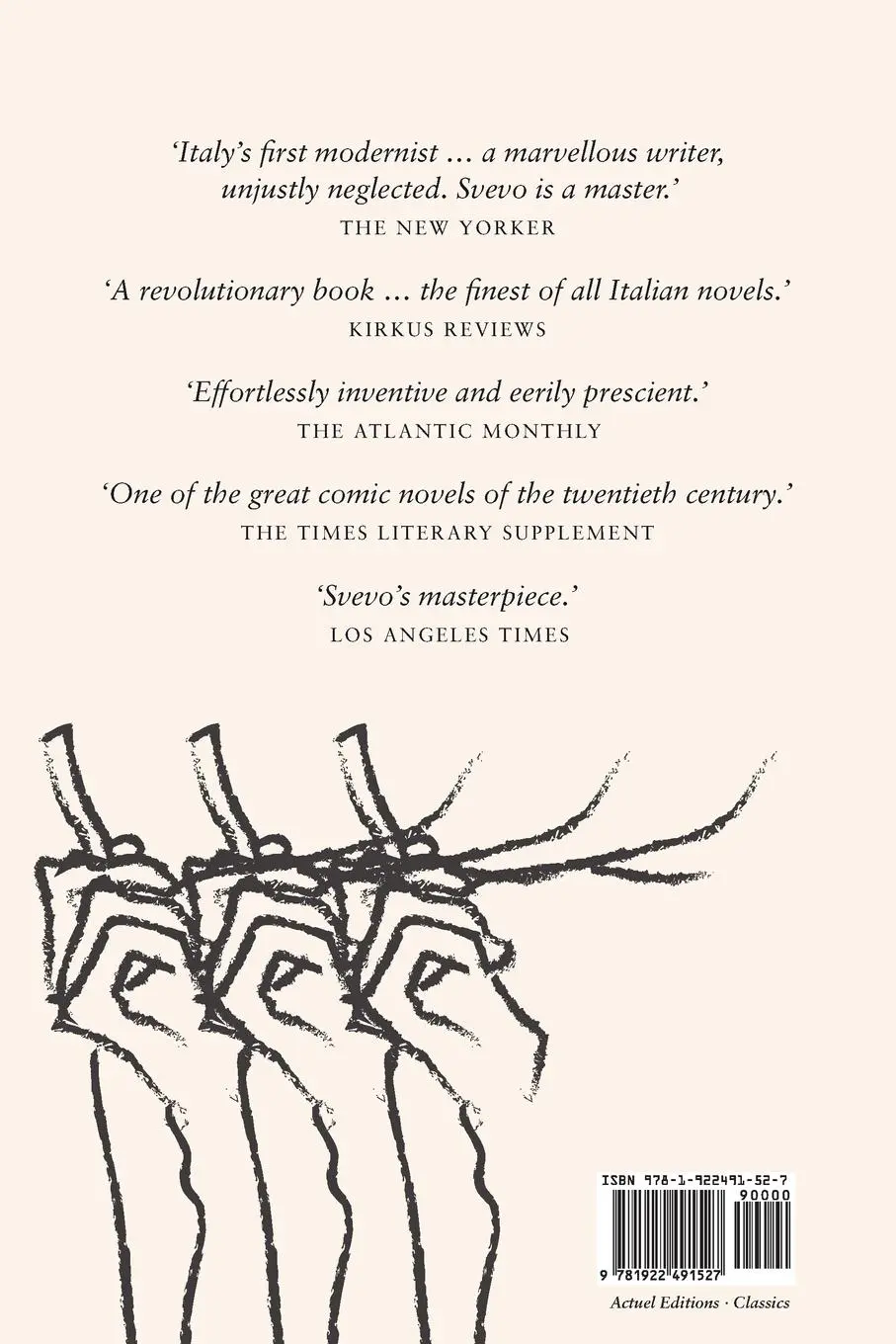 Rückseite: 9781922491527 | Confessions of Zeno | Italo Svevo (u. a.) | Taschenbuch | Englisch