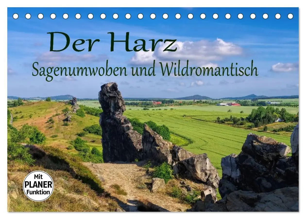 Cover: 9783457991527 | Der Harz - Sagenumwoben und Wildromantisch (Tischkalender 2026 DIN...