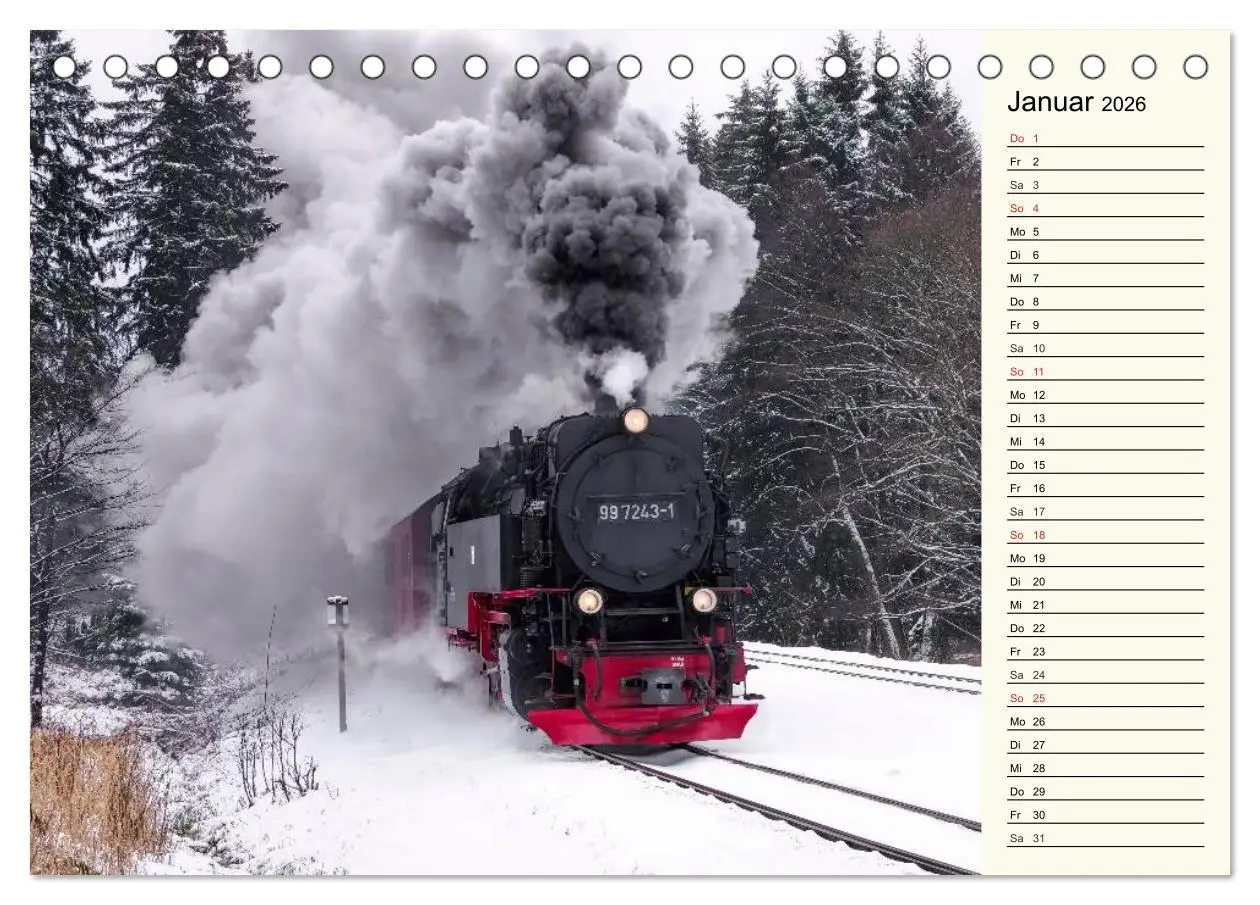 Bild: 9783457991527 | Der Harz - Sagenumwoben und Wildromantisch (Tischkalender 2026 DIN...