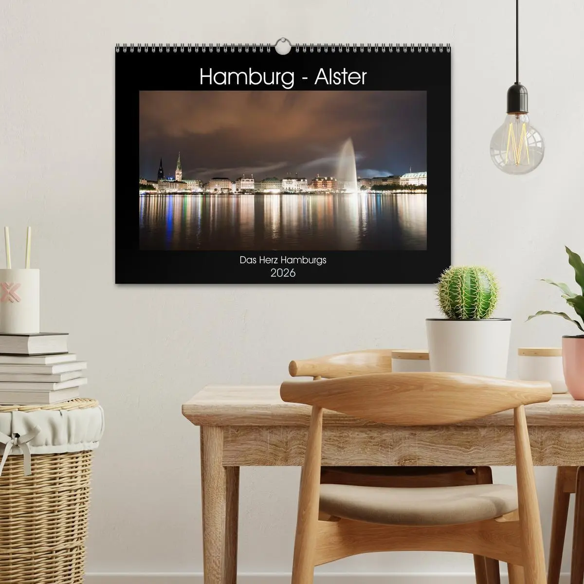 Bild: 9783516221527 | Hamburg - Alster (Wandkalender 2026 DIN A3 quer), CALVENDO...