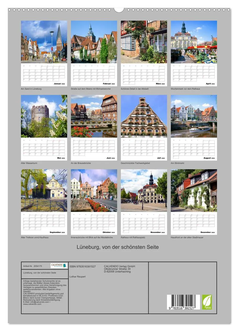Bild: 9783516391527 | Lüneburg, von der schönsten Seite (hochwertiger Premium...