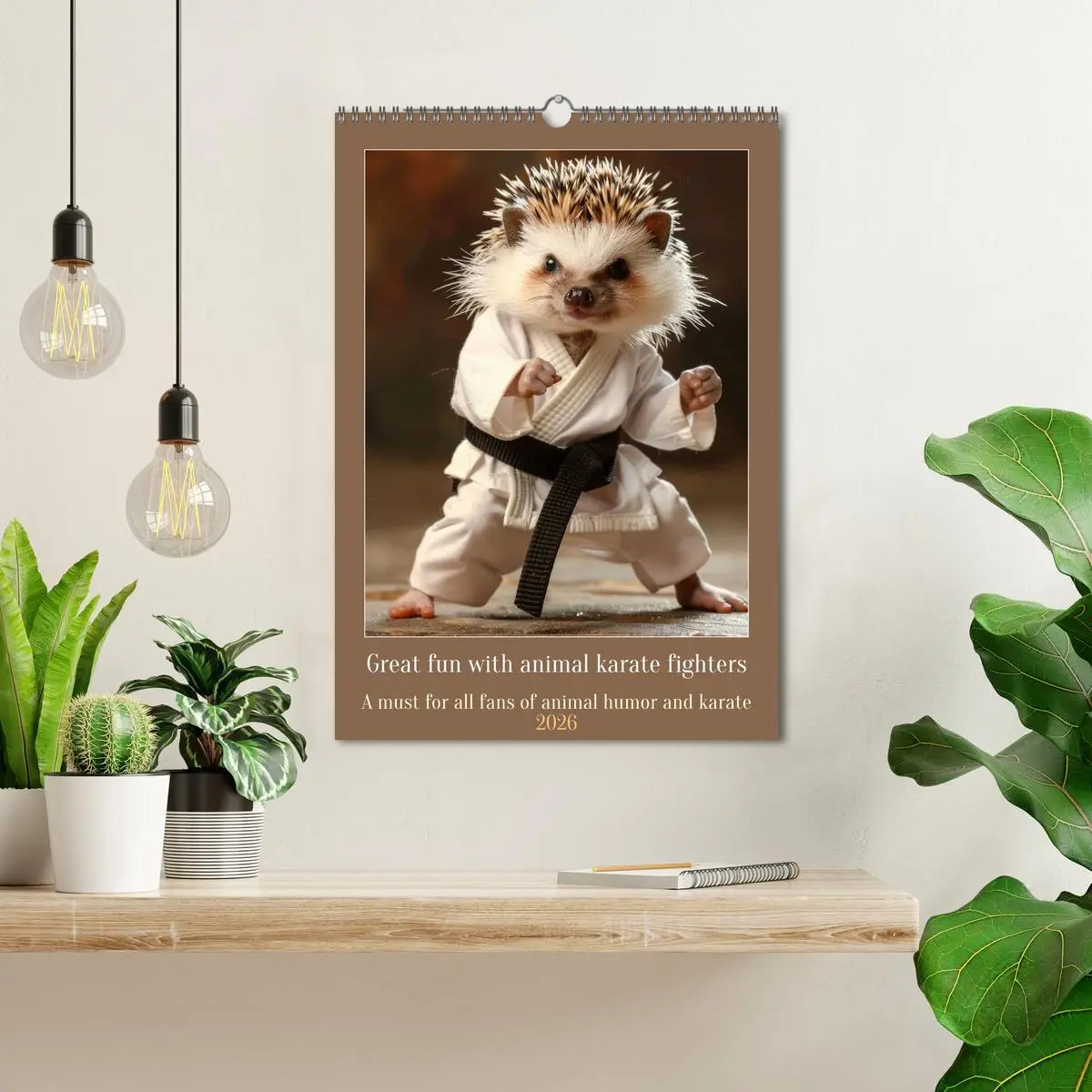 Bild: 9783516531527 | Great fun with animal karate fighters (Wall Calendar 2026 DIN A3...