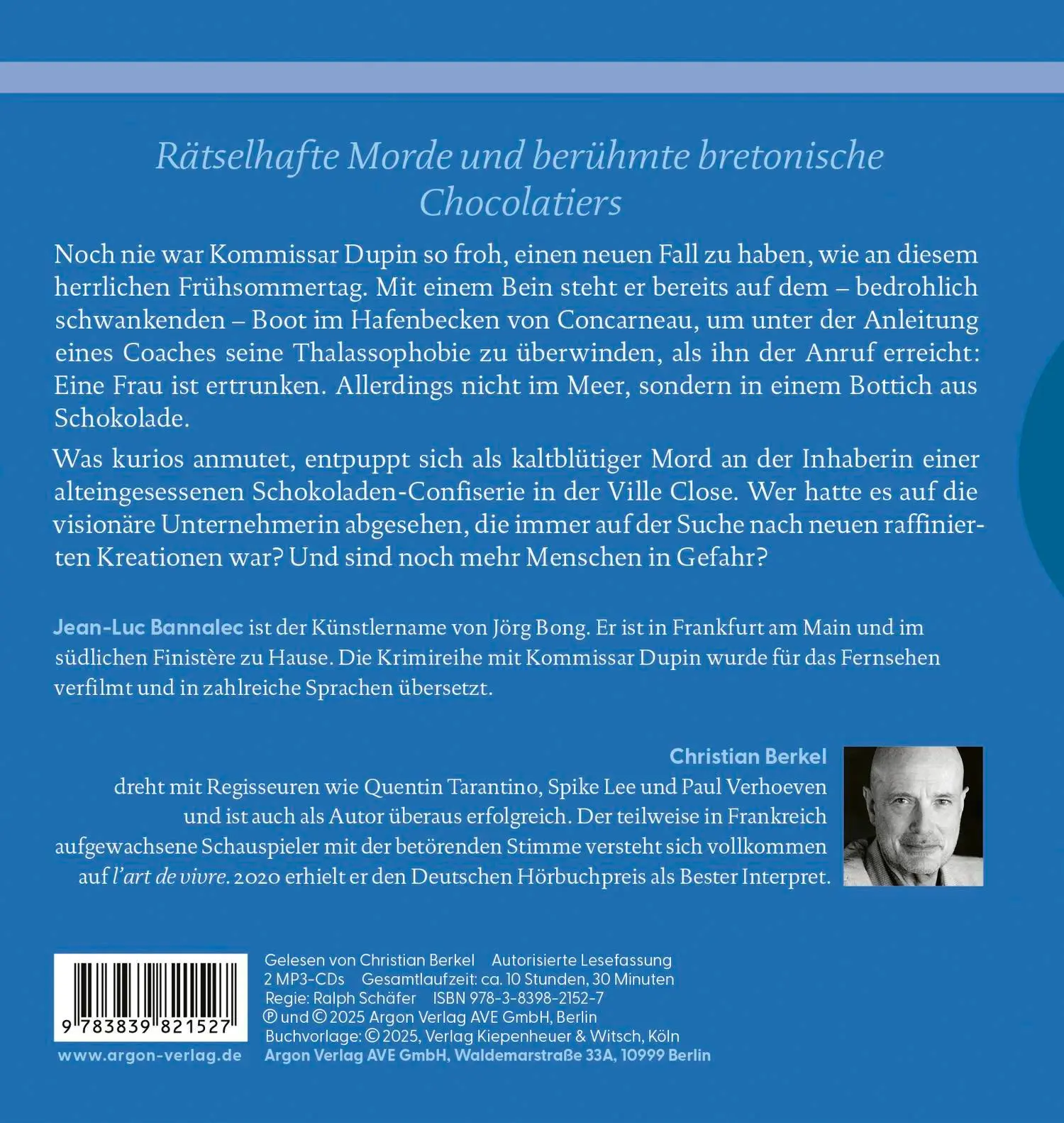 Rückseite: 9783839821527 | Bretonische Versuchungen | Kommissar Dupins vierzehnter Fall | MP3