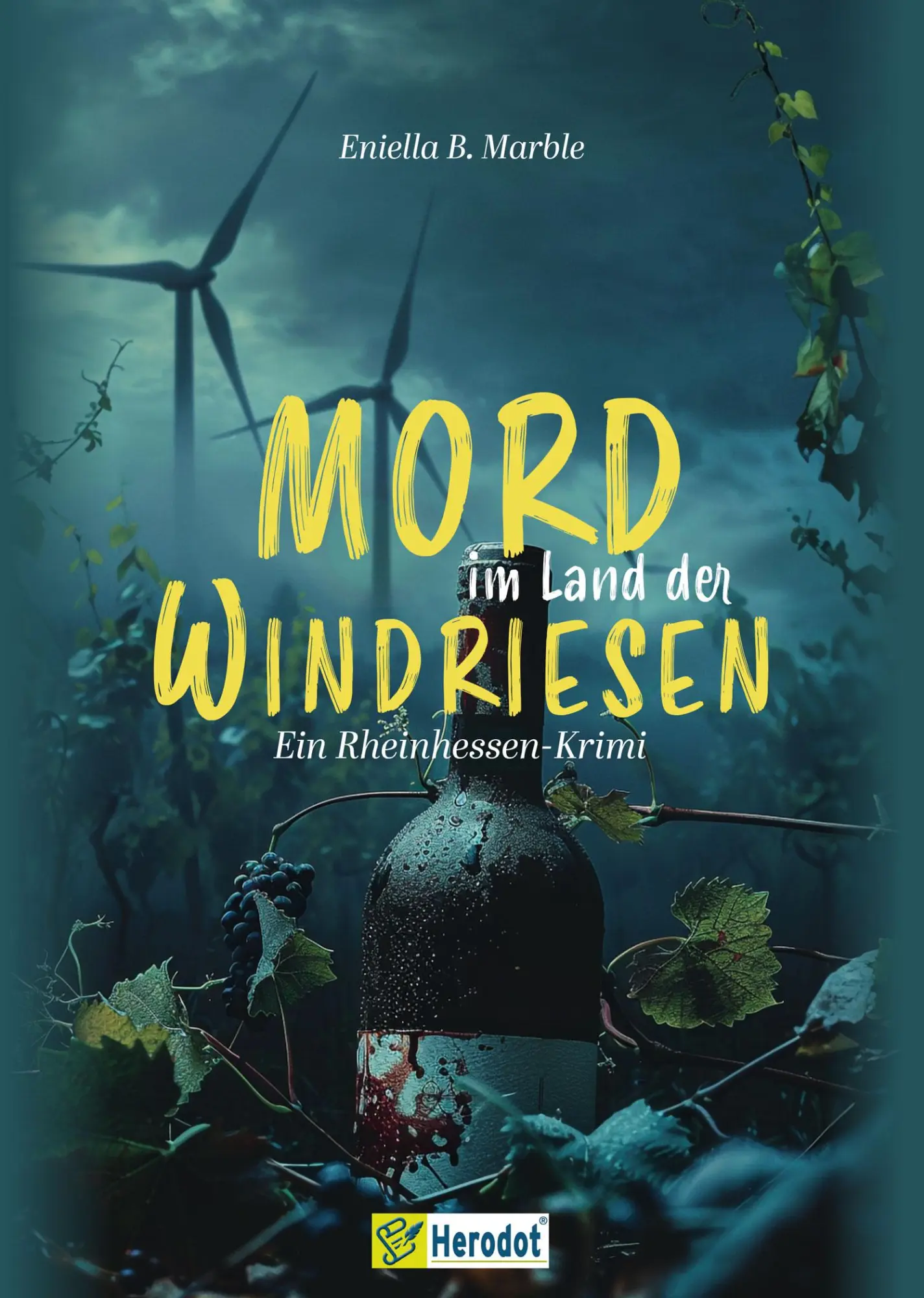 Cover: 9783986411527 | Mord im Land der Windriesen | Ein Rheinhessen-Krimi - Band 1 | Marble