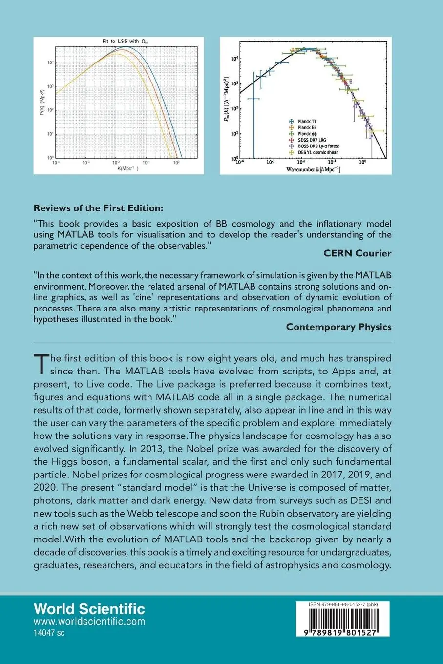 Rückseite: 9789819801527 | COSMOLOGY WITH MATLAB (2ND ED) | Daniel Green | Taschenbuch | Englisch