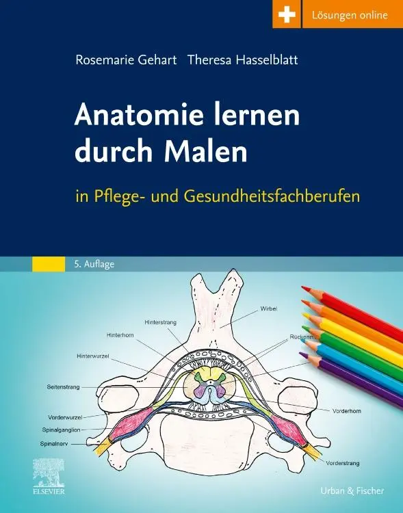 Cover: 9783437251627 | Anatomie lernen durch Malen | in Pflege- und Gesundheitsfachberufen