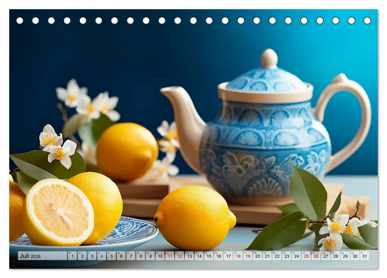 Bild: 9783457501627 | Sauer Gelb Lecker (Tischkalender 2026 DIN A5 quer), CALVENDO...