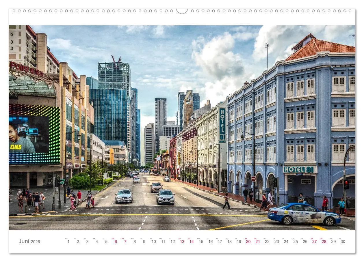 Bild: 9783457741627 | Singapur, Metropole in Asien (hochwertiger Premium Wandkalender...