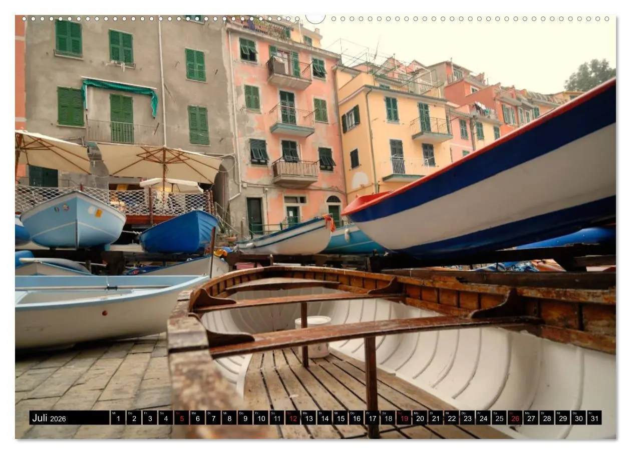 Bild: 9783516141627 | Cinque Terre (hochwertiger Premium Wandkalender 2026 DIN A2 quer),...
