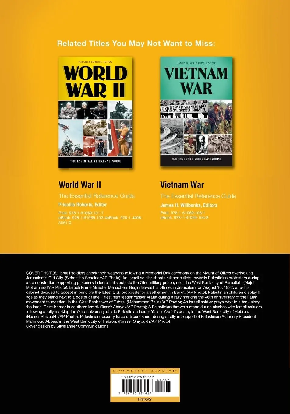 Rückseite: 9798765121627 | Arab-Israeli Conflict | The Essential Reference Guide | Roberts | Buch