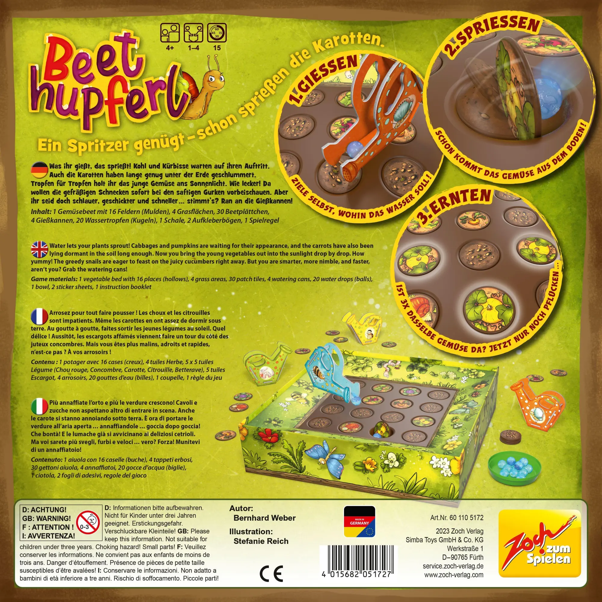 Bild: 4015682051727 | Beethupferl | Spiel | 601105172 | Deutsch | 2023 | Zoch GmbH