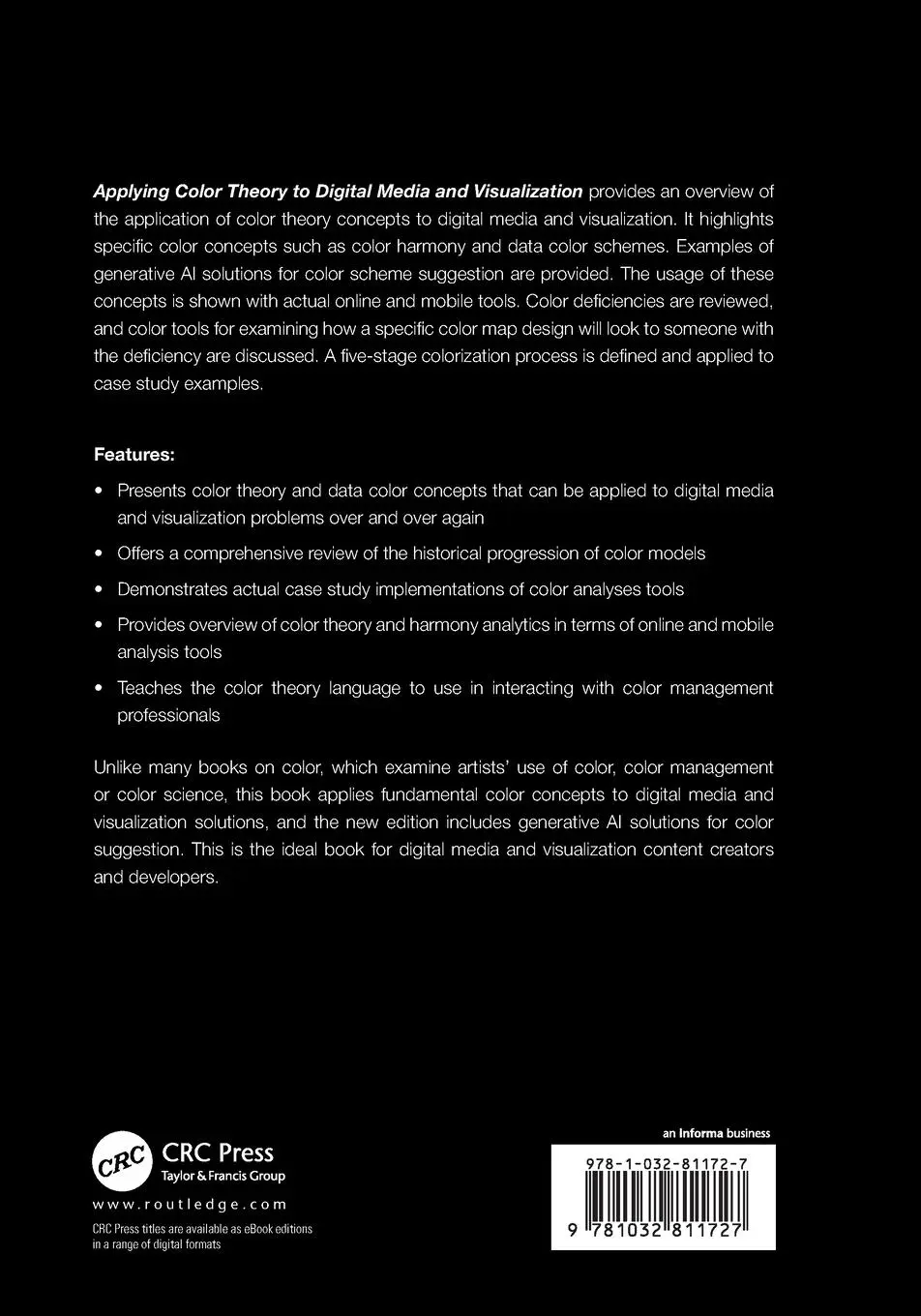 Rückseite: 9781032811727 | Applying Color Theory to Digital Media and Visualization | Rhyne
