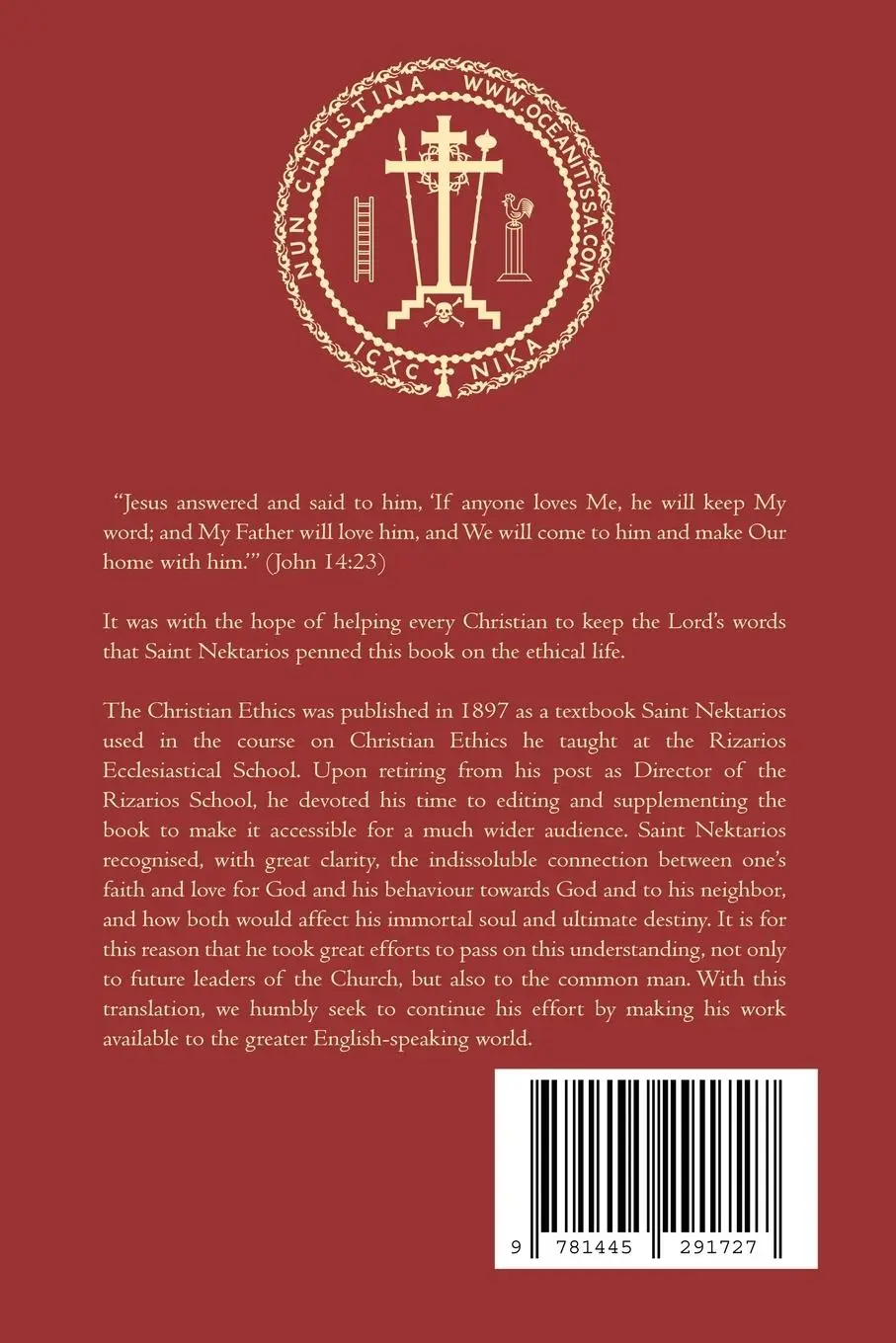 Rückseite: 9781445291727 | Christian Ethics | Saint Nektarios Wonderworker of Aegina (u. a.)